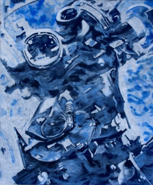 Télescope - 2014 - 55 x 46 cm