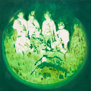 Night Vision (&eacute;l&eacute;ment 1) - 2017- 19 x 19 cm