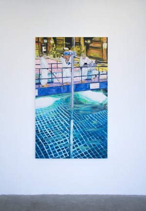 Bassin de Refroidissement 1 - 2016 - 174 x 103,5 cm