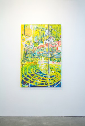 Bassin de Refroidissement 4 (Fukushima) - 2016 - 152,5 x 99 cm