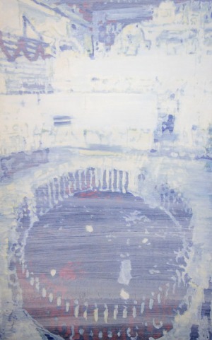 Bassin de refroidissement 5 (Fukushima) - 2016 - 174,5 x 110 cm