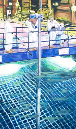 bassin de refroidissement 1 - 2016 - 175 x 103 cm