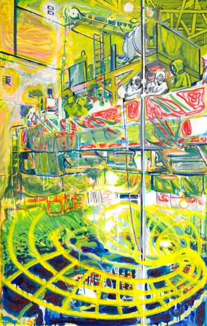 bassin de refroidissement 4 - 2016 - 160 x 101 cm