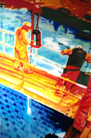 bassin de refroidissement 6 - 2016 -175 x 115 cm