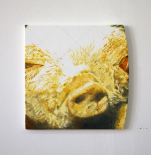 Sans Titre - 2017 - 32 x 33 cm - huile sur toile