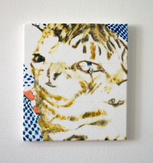 Sans Titre - 2017 - 28 x 25 cm - huile sur toile