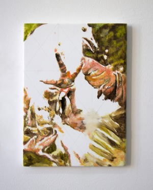 Sans Titre - 2017 - 38 x 25 cm - huile sur toile