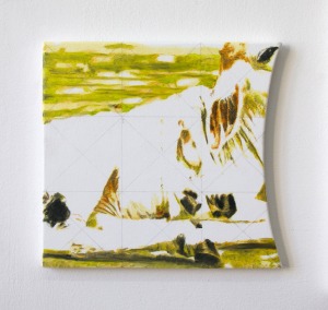 Sans Titre - 2017 - 25 x 27 cm - huile sur toile