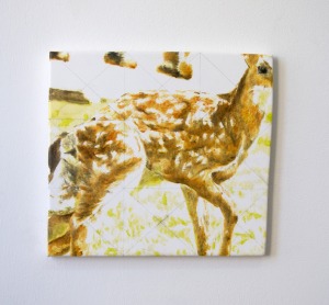 Sans Titre - 2017 - 27 x 30 cm - huile sur toile