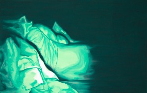 night vision - 73 x 46,5 - 2017 - huile sur toile