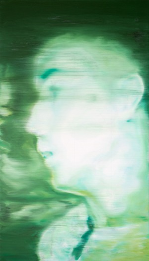 night vision - 73 x 46,5- 2017 - huile sur toile